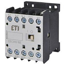 Контактор силовий 12А 24В AC ETI CEC 12.10