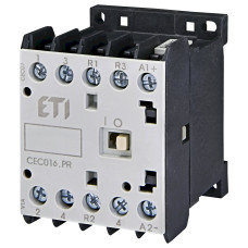 Контактор силовий 16А 2NO+2NC 24В DC ETI CEC 16.PR