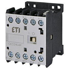 Контактор силовий 16А 4NO 230В AC ETI CEC 16.4P