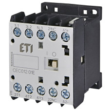 Контактор силовий 12А 230В AC ETI CEC 12.01