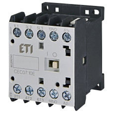 Контактор силовий 7А 400В AC ETI CEC 07.10