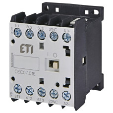 Контактор силовий 7А 230В AC ETI CEC 07.01