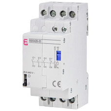 Контактор модульный 25А 3NO+1NC 24В AC ETI 425-31