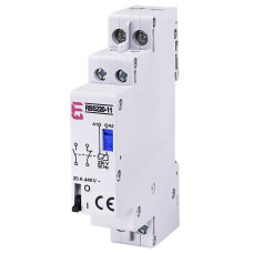 Контактор модульный 20А 1NO+1NC 230В AC ETI RВS