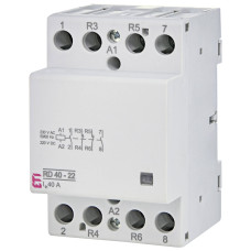 Контактор силовий 40А 2NO+2NC 230В AC/DC ETI RD 40-22