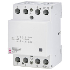 Контактор модульний 63А 4NO 230В AC ETI