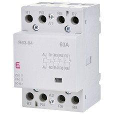 Контактор модульний 63А 4NC 230В AC ETI R 63-04