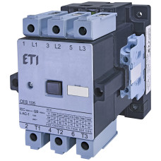 Контактор силовий 105А 24В AC ETI CES 105.22