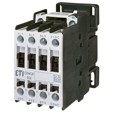 Контактор силовий 18А 400В AC ETI CEM 18.01