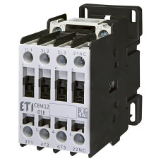 Контактор силовий 12А 24В AC ETI CEM 12.01