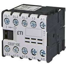 Контактор силовий 16А 24В AC ETI CE 07.10