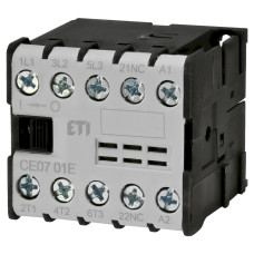 Контактор силовий 7А 24В AC ETI CE 07.01