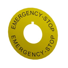 Кільце NSE-PL-EMG (з написом Emergency/Stop) ETI