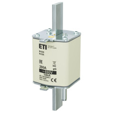 Предохранитель ножевой NH-2 K gG 200А 690В з бойком ETI