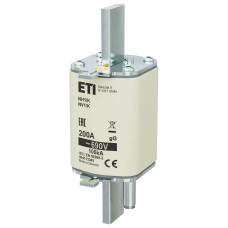 Предохранитель ножевой NH-1 K gG 200А 690В з бойком ETI
