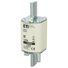 Предохранитель ножевой NH-1 K gG 125А 690В з бойком ETI