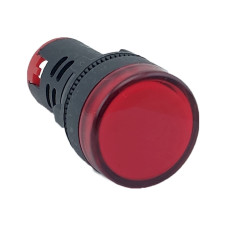 Лампа AD22DS d22мм 230В AC красный TNSy