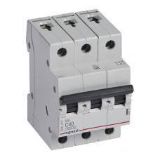 Автоматический выключатель 3P 40А C 4,5кА Legrand RX³