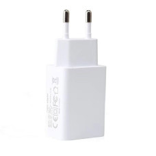 USB зарядний пристрій 5В 2.1А White (Ridy-10) Євросвітло