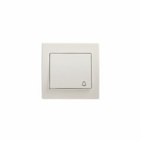 Кнопка внутренний с с подсветкой Anya Schneider слоновая кость Schneider Electric