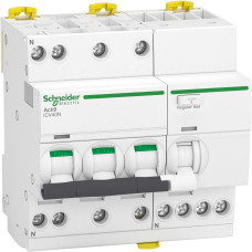 Дифавтомат 3P+N 16А C 30мА тип A Schneider Electric iDPN N Vigi
