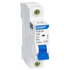 Автоматический выключатель 1P 25А C 6кА Chint NXB-63