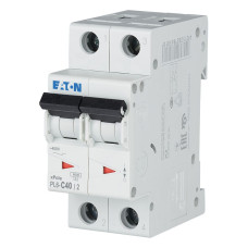 Автоматический выключатель 2P 40А C 6кА Eaton PL6