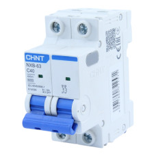Автоматический выключатель 2P 40А C 6кА Chint NXB-63