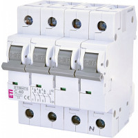 Автоматический выключатель 3P+N 40А C 6кА ETI ETIMAT 6