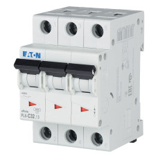 Автоматический выключатель 3P 32А C 6кА Eaton PL6