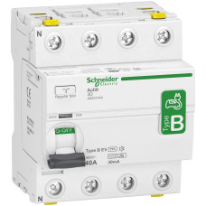 УЗО 4P 40А 30мА тип B EV Schneider Electric Acti9 iID