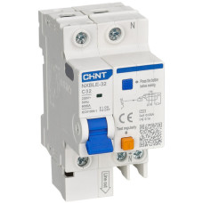 Дифавтомат 1P+N 32А C 30мА тип AC Chint NXBLE-32