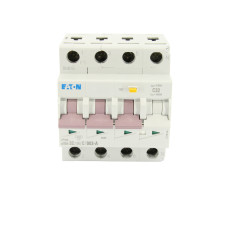 Дифавтомат 3P+N 32А C 30мА тип A Eaton mRB4-32/3N/C/003-A
