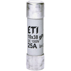 Предохранитель цилиндрический 10x38 gPV 25А 1000В ETI