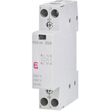 Контактор модульный 25А 2NO 230В AC ETI R 25-20