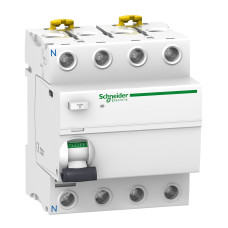 УЗО 4P 80А 500мА тип A Schneider Electric Acti9 iID