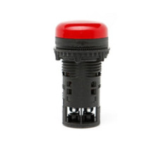 Сигнальная лампа LED матовая ELPI-024С-R 24В AC/DC (красная) ETI