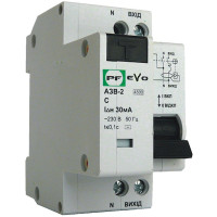 Дифавтомат 2P 32А C 30мА Промфактор АЗВ-2 132003К