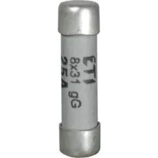 Предохранитель цилиндрический 8x32 gG 10А 400В ETI 2610007