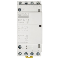 Контактор силовий 16А 2NO+2NC 220В AC АСКО-УКРЕМ MK-N