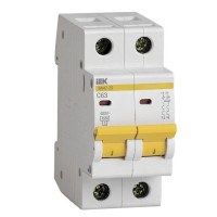 Автоматический выключатель 2P 63А C 4,5кА IEK ВА47-29М