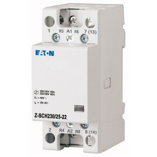 Контактор модульний 25А 2NO+2NC 230В AC Eaton Z-SCH