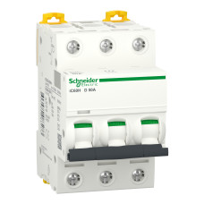 Автоматический выключатель 3P 50А D 10кА Schneider Electric iC60H