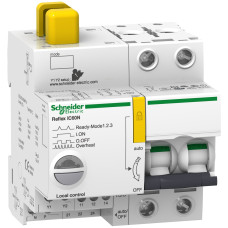 Автоматический выключатель 2P 16А C 6кА Schneider Electric iC60N A9C62216