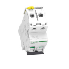 Автоматический выключатель 2P 63А D 6кА Schneider Electric iC60N