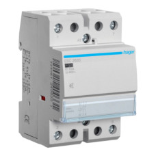 Контактор модульный 63А 2NO 230В AC Hager ESC ESC263S