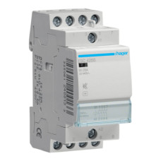 Контактор модульный 25А 4NO 230В AC Hager ESC ESC425S