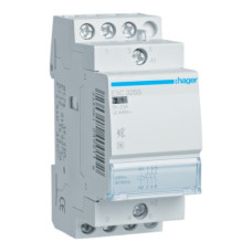 Контактор модульный 25А 3NO 230В AC Hager ESC ESC325S