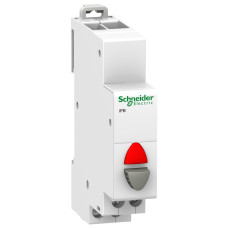 Кнопка iPB 1nc од.сіра+інд.чер.110-230В~ Schneider Electric