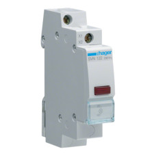 Индикатор LED 230В красный Hager